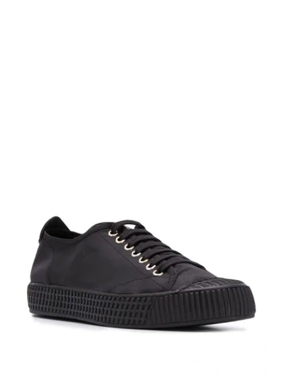 Shop Car Shoe Textured Sole Sneakers In Black