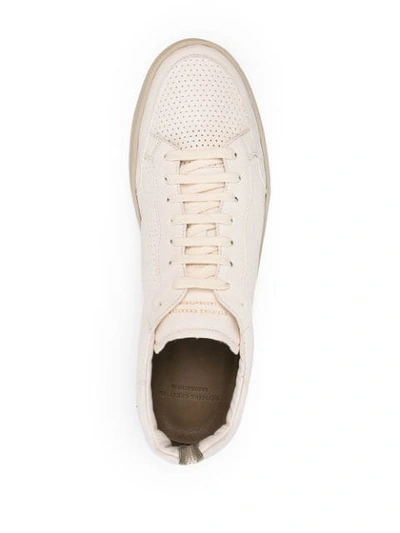 Shop Officine Creative Logo Low-top Sneakers In Neutrals