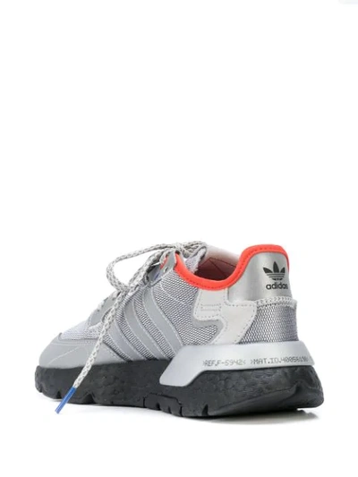 Shop Adidas Originals Nite Jogger Sneakers In Grey