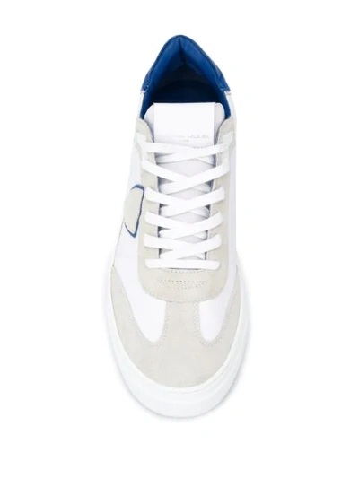 Shop Philippe Model Temple S Sneakers In White