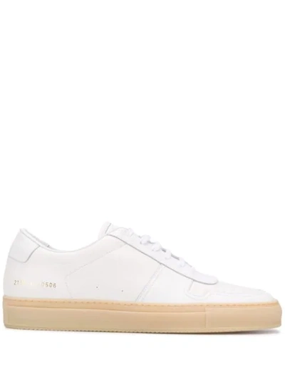 Shop Common Projects Bball Low-top Sneakers In White
