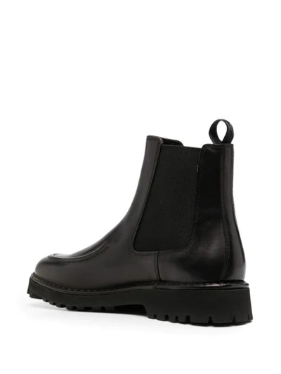 Shop Kenzo Classic Chelsea Boots In Black