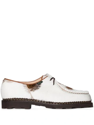 Paraboot Brown Michael Lace-up Leather Shoes In Brown