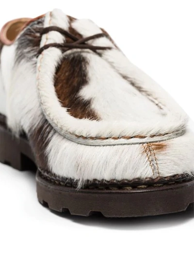 Paraboot Brown Michael Lace-up Leather Shoes In Brown