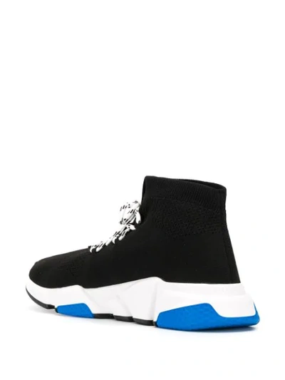 Shop Balenciaga Speed Lace-up Sneakers In Black