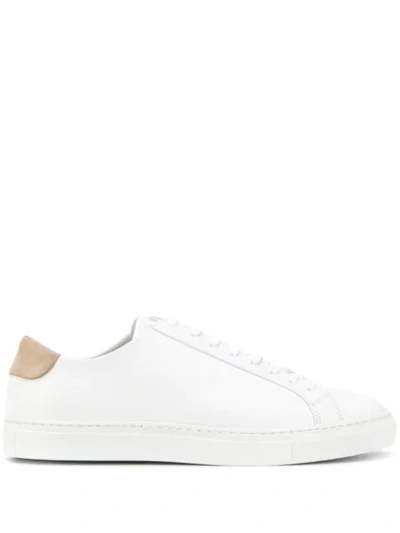 Shop Filippa K Morgan Lace-up Sneakers In White