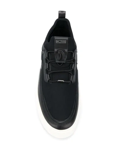 Shop Tod's No_code X Low-top Sneakers In Black