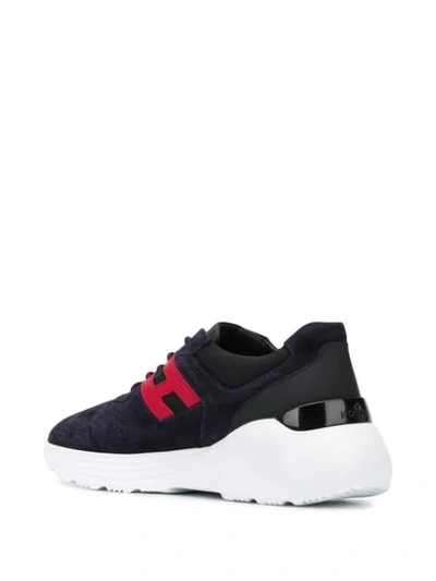 Shop Hogan Active One Low-top Sneakers In Blue