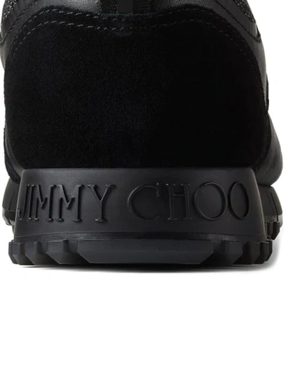 Shop Jimmy Choo Java Low-top Sneakers In Black