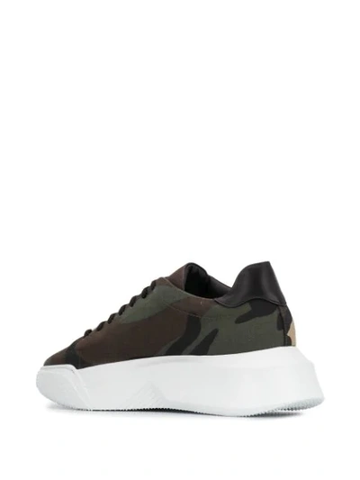 Philipp Plein Godzilla Runner Platform Trainers In Brown