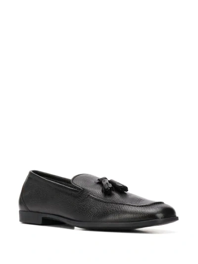 Shop Fratelli Rossetti Slip-on Loafers In Black