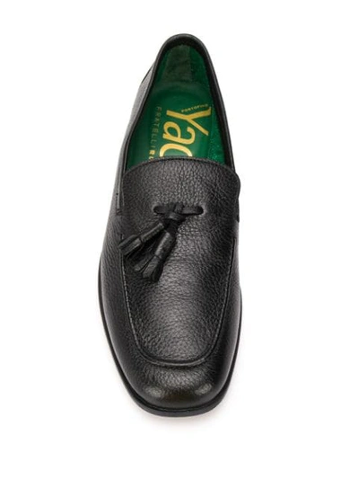 Shop Fratelli Rossetti Slip-on Loafers In Black