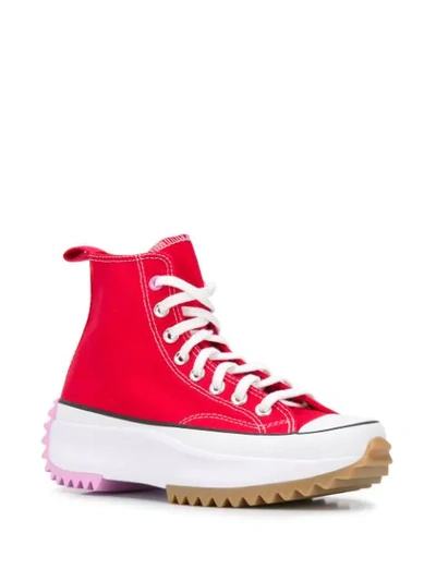 Shop Converse Run Star Hike High-top Trainers In Red