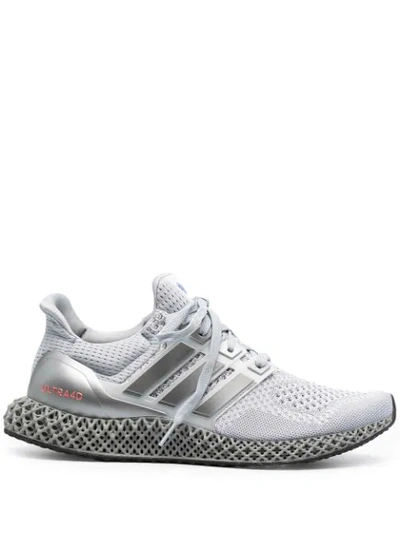 Shop Adidas Originals Ultra 4d Low-top Sneakers In Grey