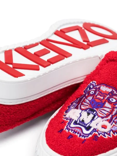 Shop Kenzo K-skate Sneakers In Red