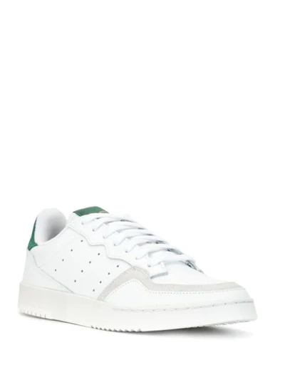 Shop Adidas Originals Supercourt Low-top Sneakers In White