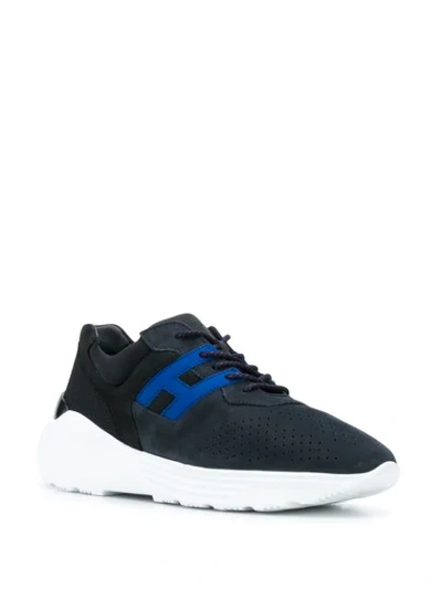 Shop Hogan Active One Sneakers In Blue
