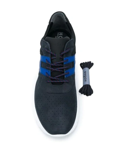 Shop Hogan Active One Sneakers In Blue