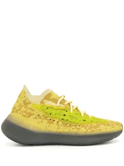 Shop Adidas Originals Yeezy Boost 380 Sneakers In Yellow