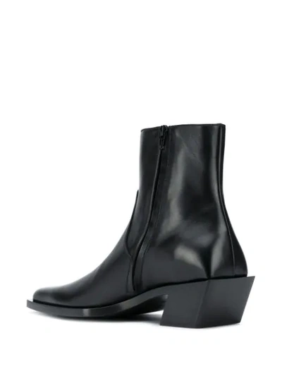 Shop Balenciaga Tiaga Zip-up Boots In Black