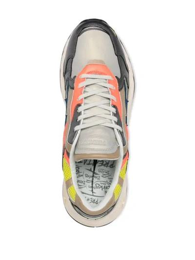 Shop Premiata Sharky Low-top Sneakers In Grey