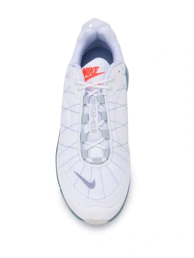 Shop Nike Mx-720-818 Quilted Sneakers In White