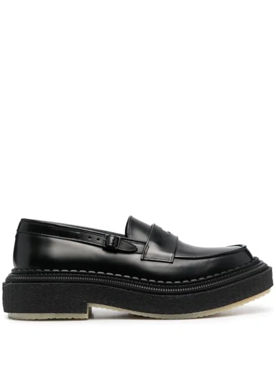 Shop Adieu Type 1620 Loafers In Black