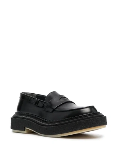 Shop Adieu Type 1620 Loafers In Black