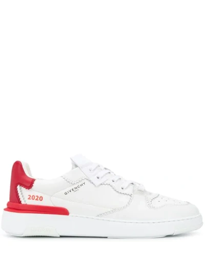 Shop Givenchy Wing 2020 Low-top Leather Sneakers In White