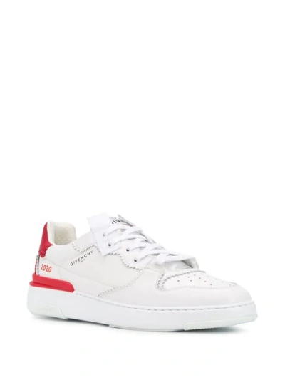 Shop Givenchy Wing 2020 Low-top Leather Sneakers In White
