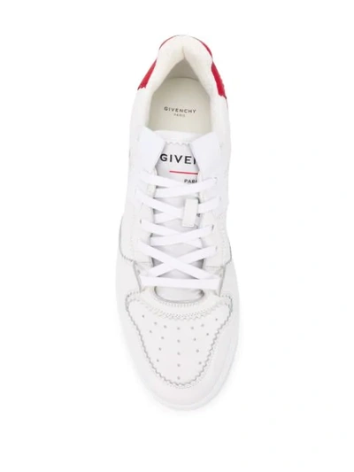 Shop Givenchy Wing 2020 Low-top Leather Sneakers In White