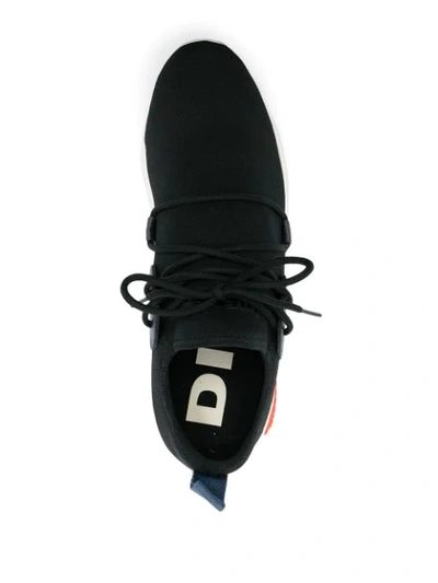 Shop Diesel S-kb Sle Low-top Sneakers In Black