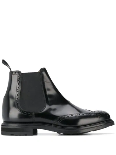 Shop Church's Chelsea Ankle Boots In Black
