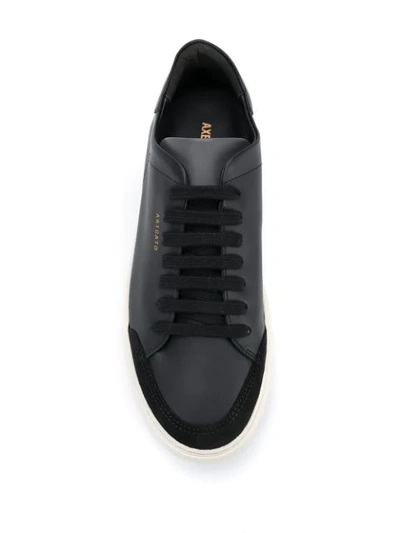 Shop Axel Arigato Clean 90 Low-top Sneakers In Black