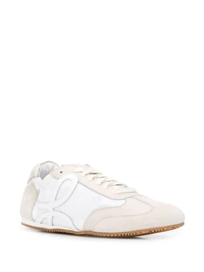 Shop Loewe Ballet Runner Low-top Sneakers In White