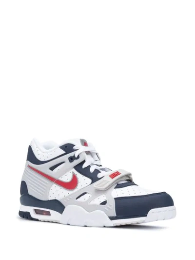 Shop Nike Air Trainer 3 Sneakers In White