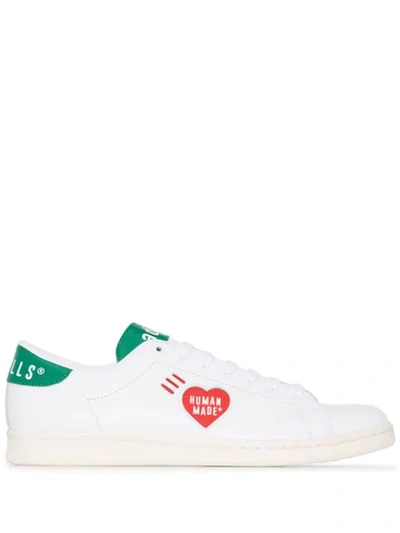 Shop Adidas Originals X Human Made Stan Smith Sneakers In White
