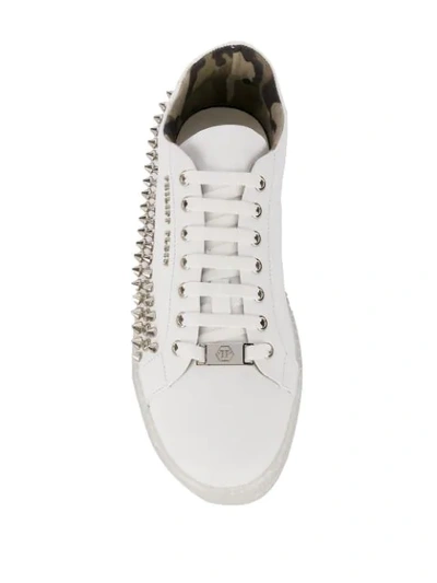 LOW-TOP STUDDED SNEAKERS