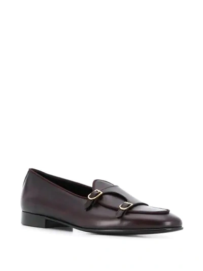 Shop Edhen Milano Brera 25mm Loafers In Red