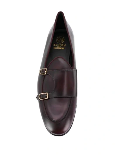 Shop Edhen Milano Brera 25mm Loafers In Red