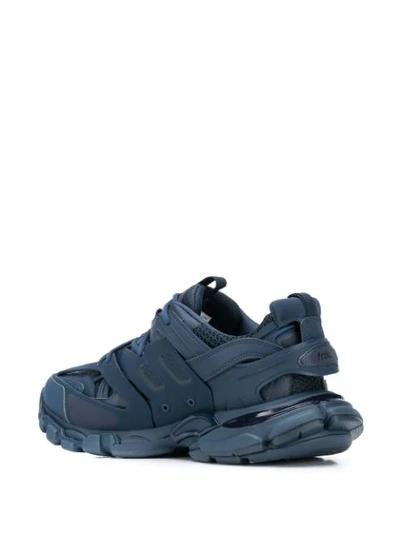 Shop Balenciaga Track Sneakers In Blue