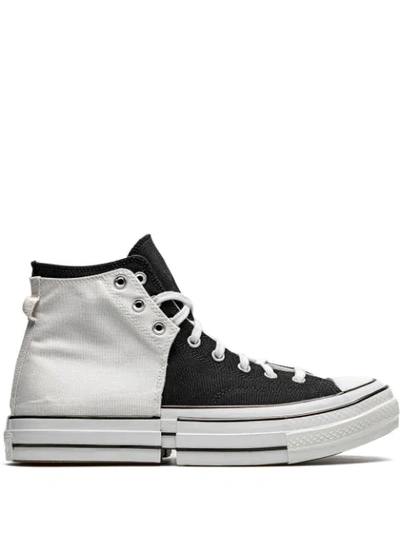 Shop Converse X Feng Chen Wang Chuck Taylor All Star Hi "ivory/black" Sneakers