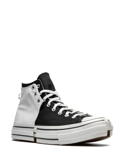 Shop Converse X Feng Chen Wang Chuck Taylor All Star Hi "ivory/black" Sneakers