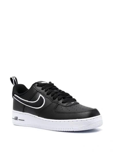 Shop Nike Air Force 1 Low-top Sneakers In Black