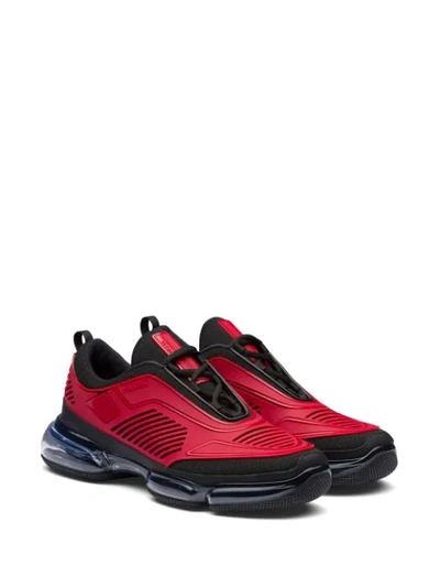 Shop Prada Cloudbust Air Low-top Sneakers In Red