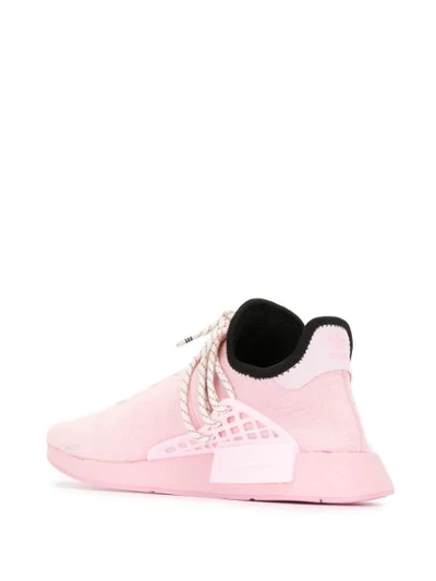 Shop Adidas Originals By Pharrell Williams Nmd Hu Sneakers In Pink