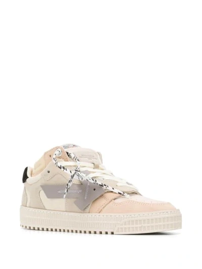 Shop Off-white Off-court Mid-top Sneakers In Neutrals