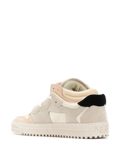 Shop Off-white Off-court Mid-top Sneakers In Neutrals