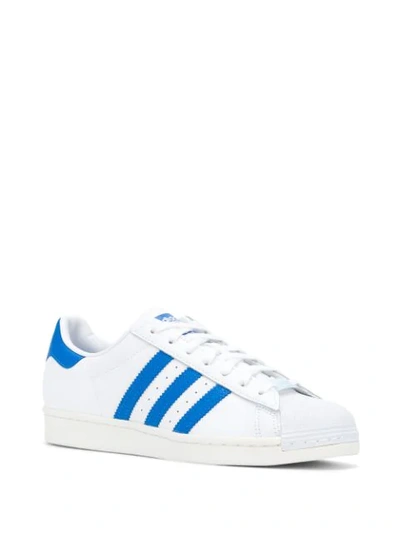 Shop Adidas Originals Superstar Low-top Trainers In White