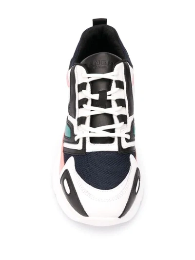 Shop Sandro Futura Low-top Trainers In White
